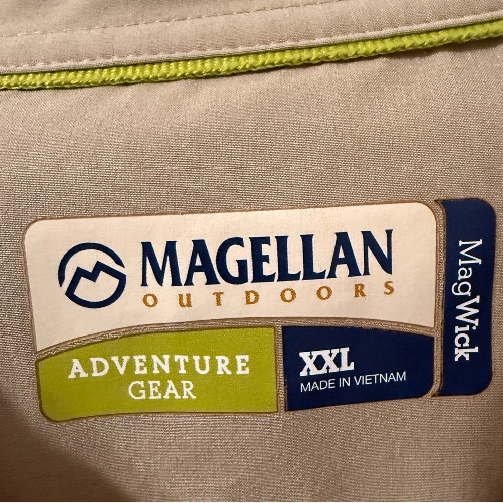 PTP 22.5” No-Fly-Zone Hiking Shirt XXL Khaki/Tan 🤎Insect Repellent Adventure - Picture 4 of 16